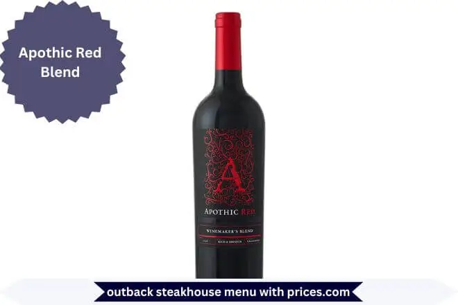 Apothic Red Blend